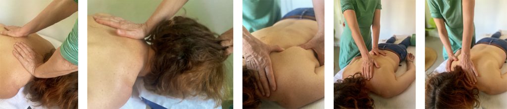 Fotostrecke einer Egalen-Massage